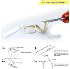LED body sensor lamp belt